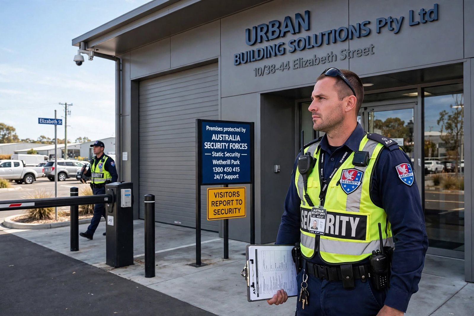 static security guard services for Urban Building Solutions