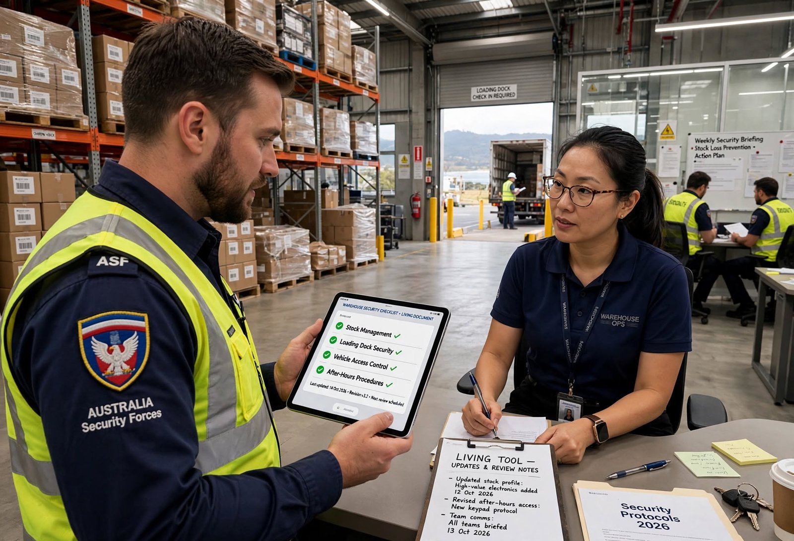 warehouse security checklist for NSW facilities